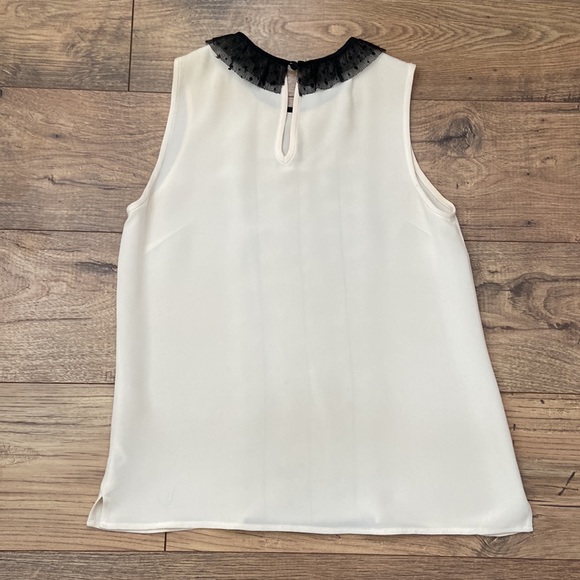 J.Crew Collection Black Lace Blouse - Picture 4 of 6